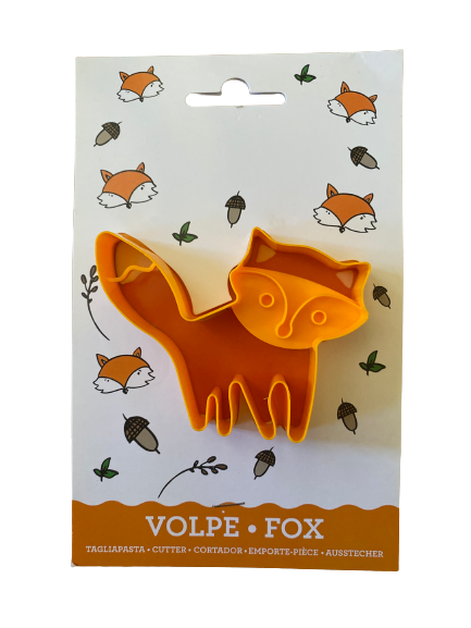 Plastic cookie cutter Fox