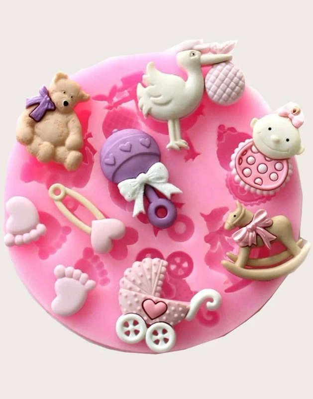 Silicone Mould Baby Shower
