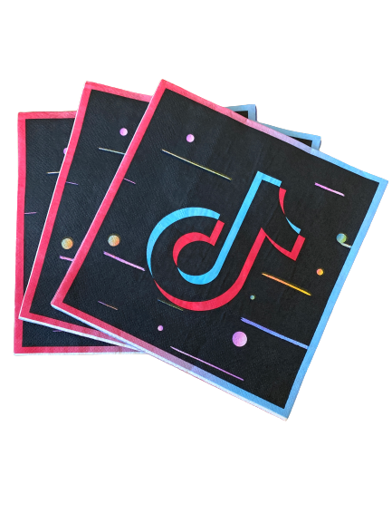 Tik Tok serviettes