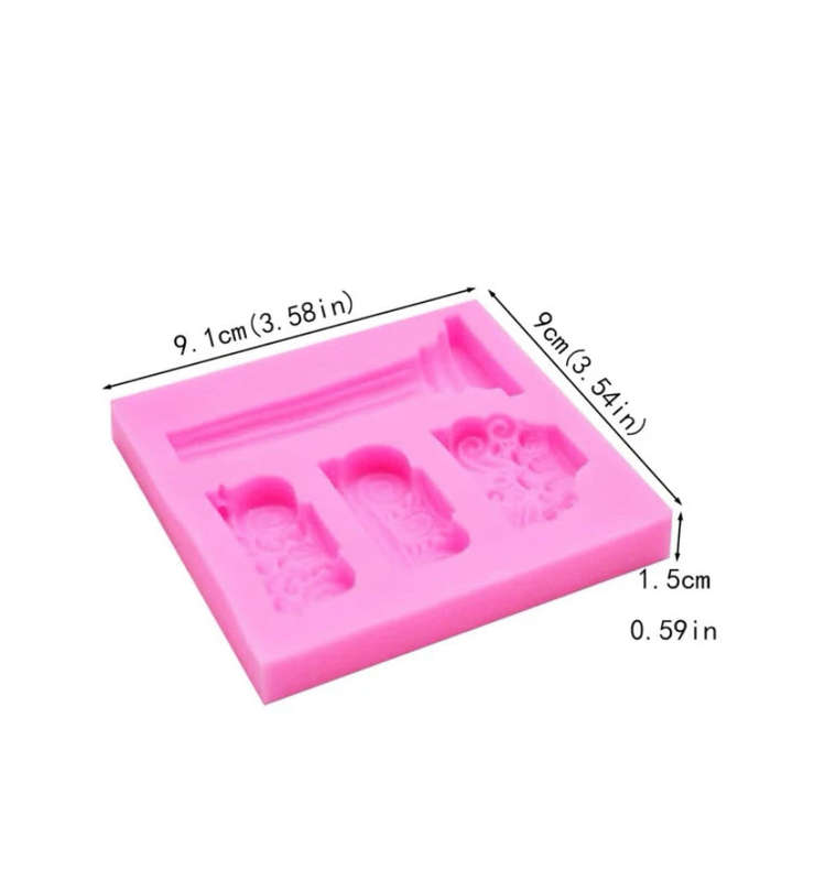 Silicone mould Pillar
