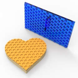 Press Press Ice Tool Honeycomb