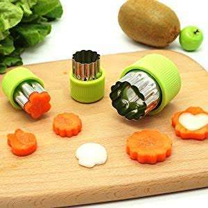 Homezaza 9 Piece Fruit Cookie Cutter Set