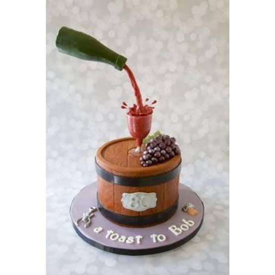 Pouring gravity cake kit
