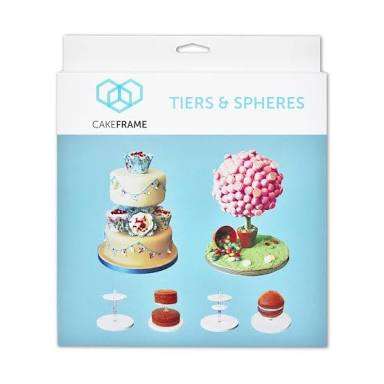 Tiers and Spheres cake frame kit