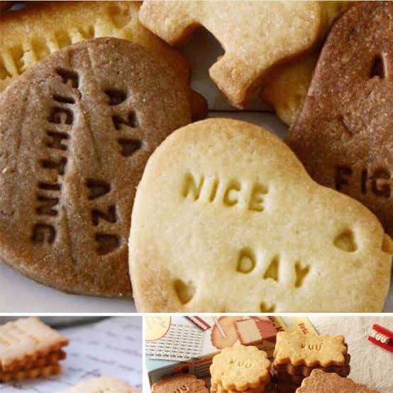 Cookie/ Fondant alphabet embosser imprint stamp set in container