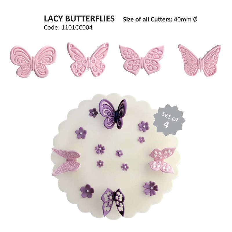 Lace Butterfly Cutter set