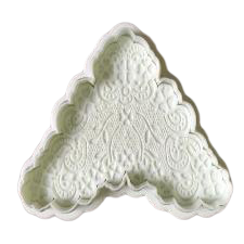 Lace Fondant Patterned Border Plunger Cutter A3414
