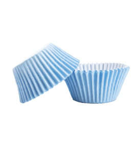 Light Blue Cupcake Wrappers