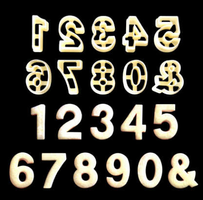 Malaysian number cutters