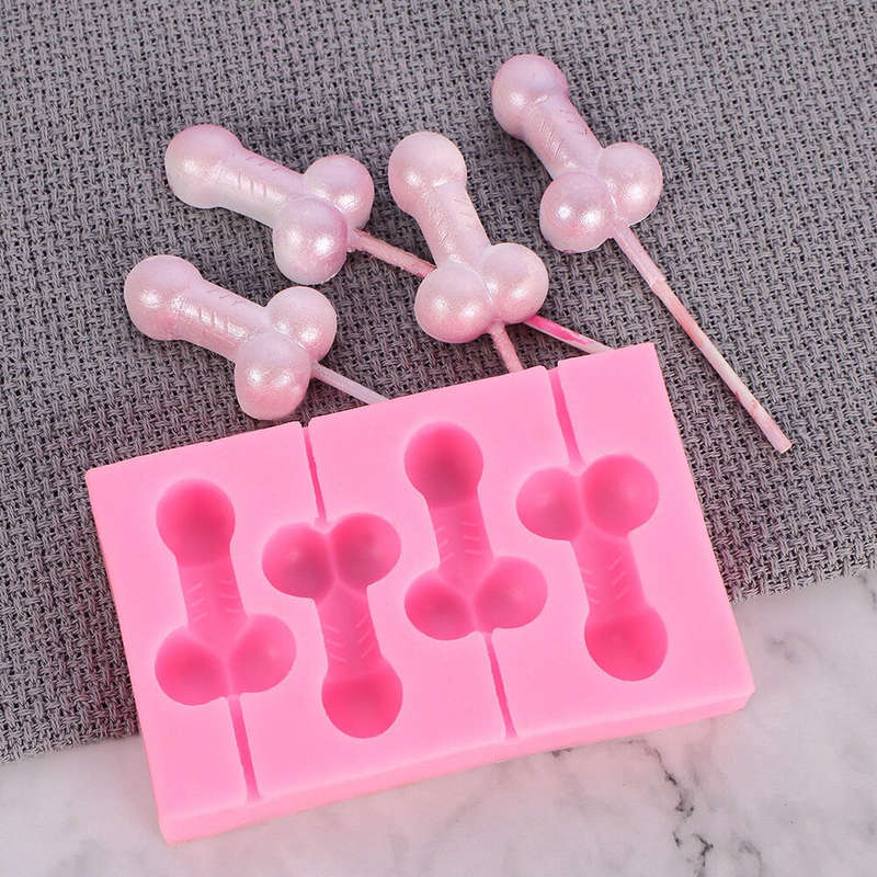 Silicone Mould Male Organ Naughty Lolli