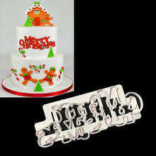 Merry Christmas plastic cutter
