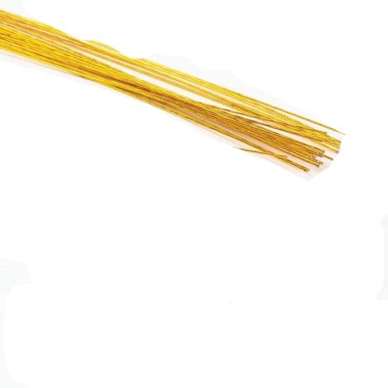 Tin foil wire green #26 pack of 10