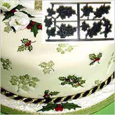Genuine Mini Holly & Mistletoe Patchwork Cutter set