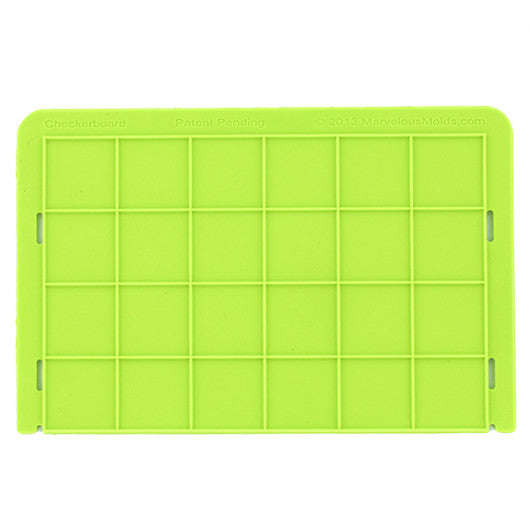 Silicone fondant / sugar paste impression mould, squares