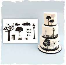 S698 Park theme silhouette cutter set