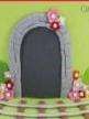 Plastic arch fondant cutter