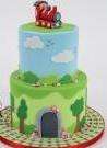 Plastic arch fondant cutter