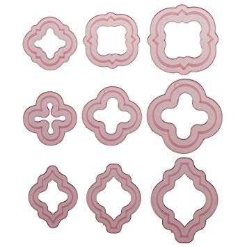 Quatrefoil Moroccan Tile Element cutter set