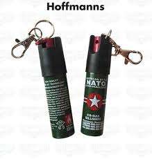Self Defence Nato Pepper Spray Keyring 20ml