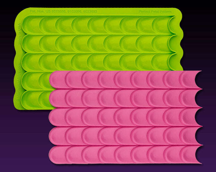 Optical illusion impression silicone mould F