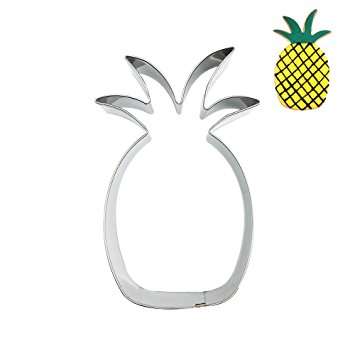 Pineapple metal cookie cutter, Hawaiian