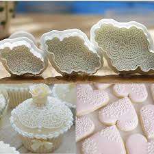 LACE Fondant plunger Cutter, A4486