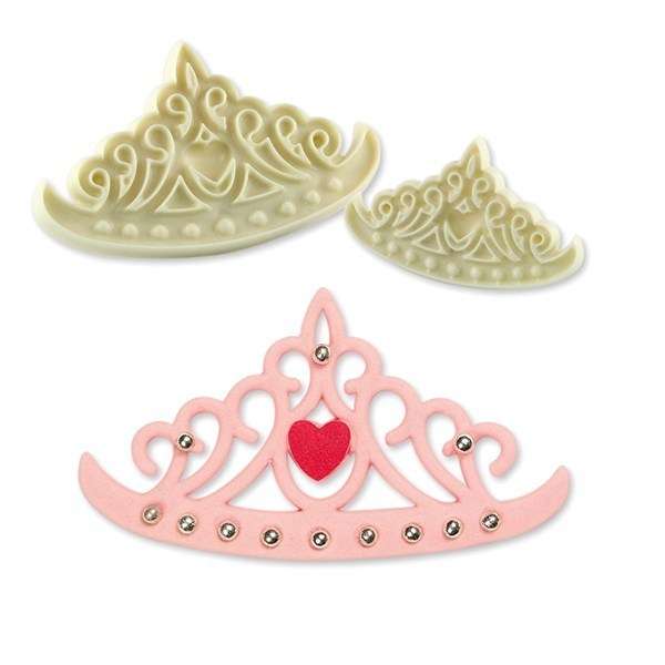 Shape Pop It Mould Plastic Princess Tiara Set