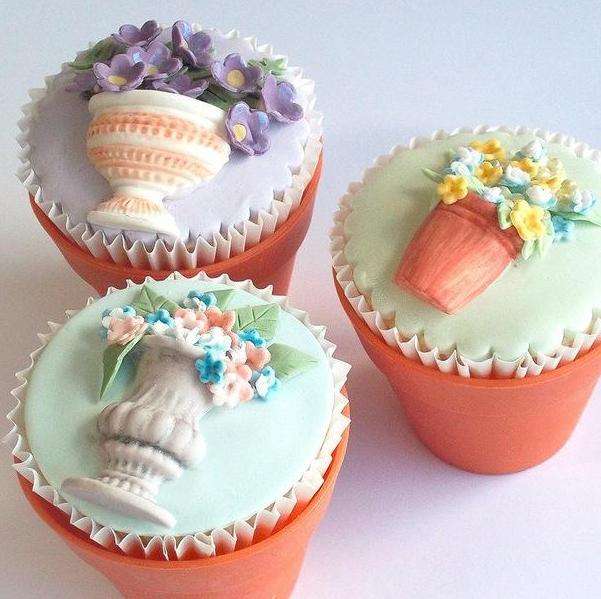 Silicone mould Pots