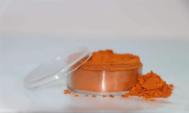 Rolkem Rainbow Spectrum Powder, Burnt Orange 10ml