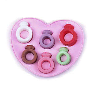 Silicone Mould Ring Chocolate, Ice tray