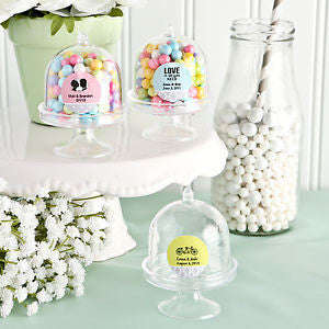Mini plastic cupcake stand dome, 9cm high