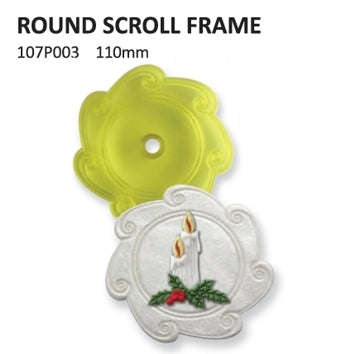 JEM Round Scroll Frame Cutter 11cm
