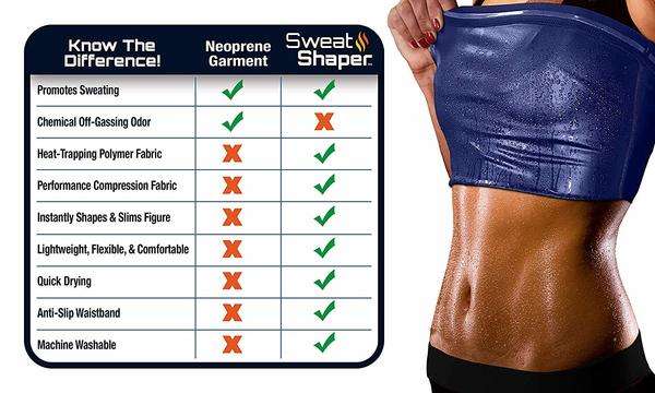Sweat shaper L/XL