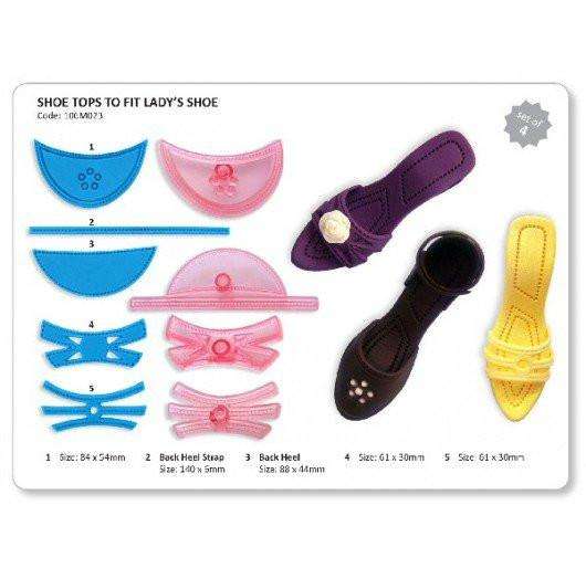 Lady Shoe Straps Plastic Cutter Set