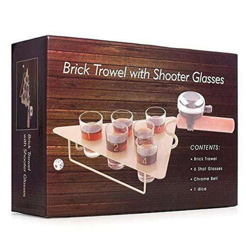 Brick Trowel with Shooter Glasses
