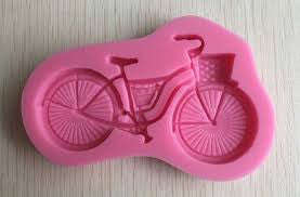 Silicone Bicycle fondant mold