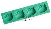 Hello Kitty silicone fondant mould. size of kitty 3x2cm