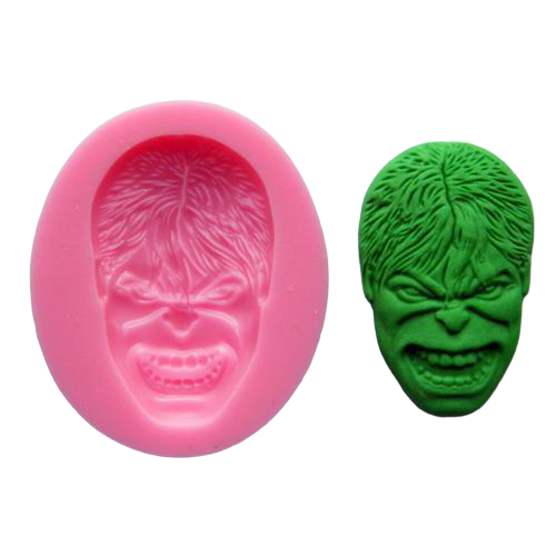 Silicone mould Hulk fondant