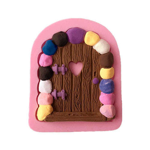 Silicone fondant Mould Door, 7x8cm