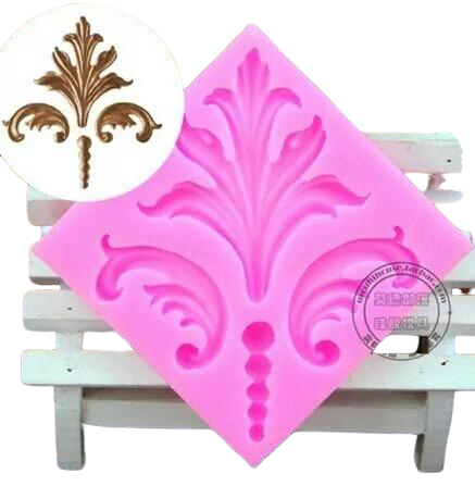Silicone Mould Flower Pattern Fleur de Liss