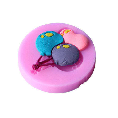 Silicone Fondant Mould Balloons 6cmx4.5cm