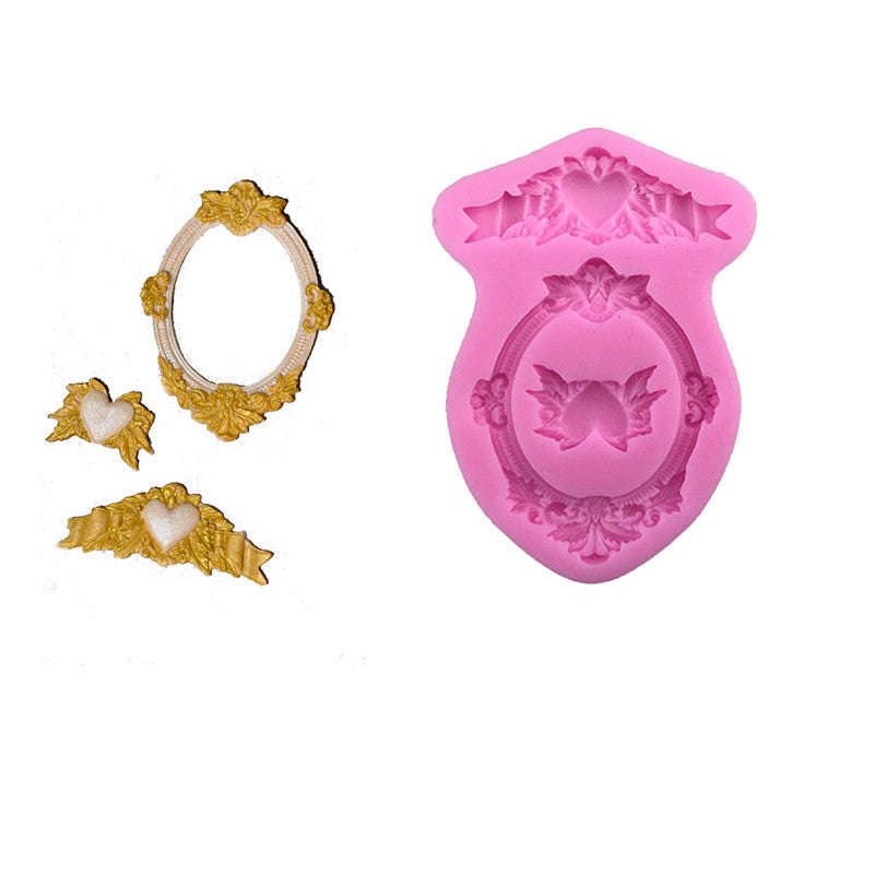 Frame Border silicone fondant mould