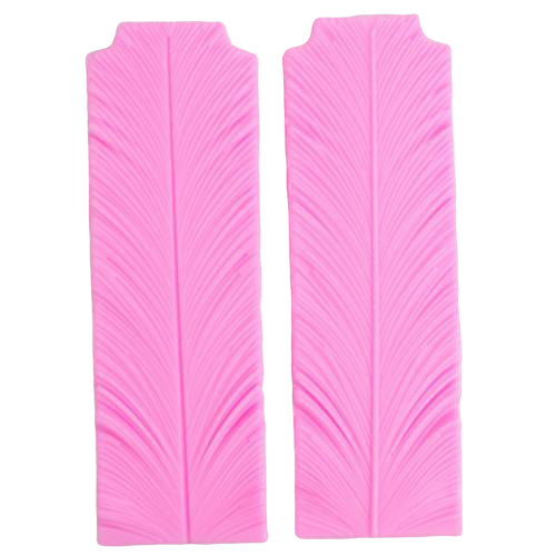 Silicone feather mould