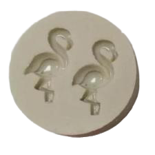 Flamingo silicone mould, 3.2x2cm