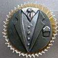 Groom silicone mould, 6cm