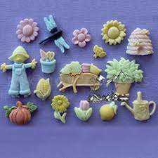 Garden silicone mould