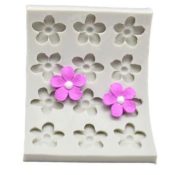 Blossom flowers silicone mould