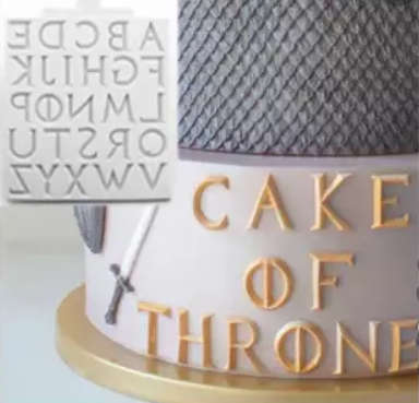 Silicone Mould Alphabet Game of Thrones