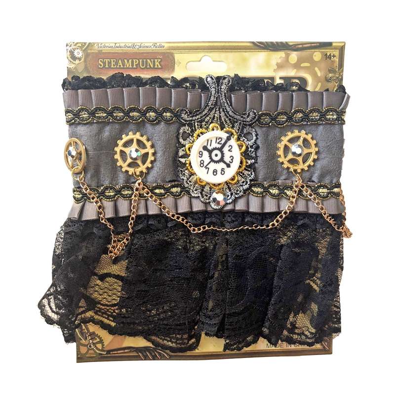 Steampunk dress up choker