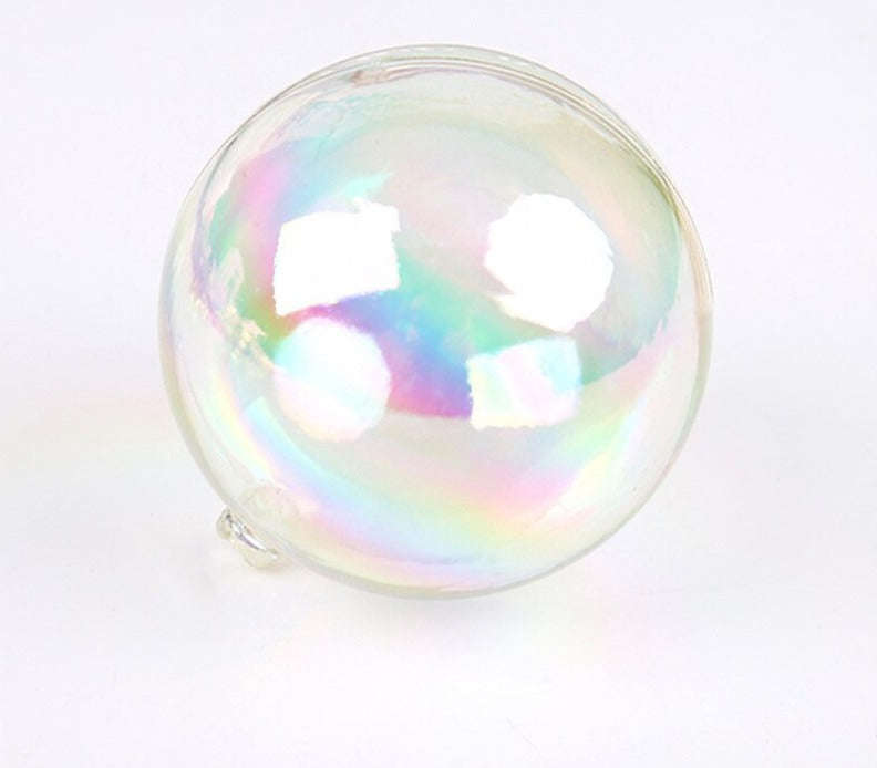 Cake Topper Sphere Transparent 3cm